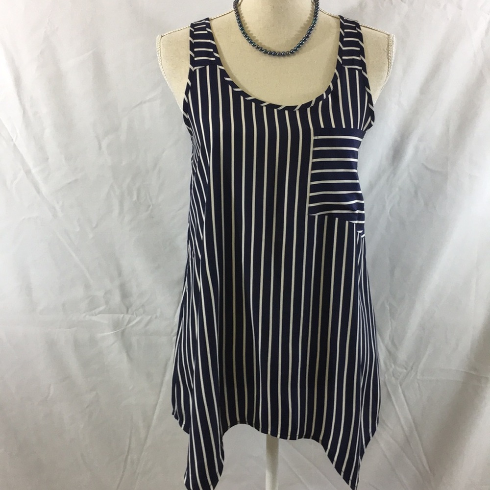 Beautiful silky flowy handkerchief  top